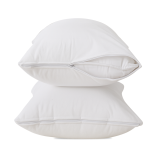 1 PLE-QUN-002-WHT ( STDQN PillowCase Encasements 110 GSM Teery Pillow Encasement)