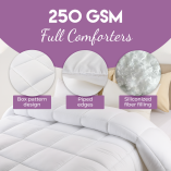 2 LIN-CFL-016-WHT(Full Comforters 250 GSM)
