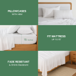 3 LIN-SSK-007-WHT(100 GSM Microfiber Fabric) set