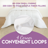 4 LIN-CFL-016-WHT(Full Comforters 250 GSM)