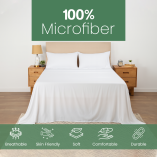 4 LIN-SSK-007-WHT(100 GSM Microfiber Fabric) set