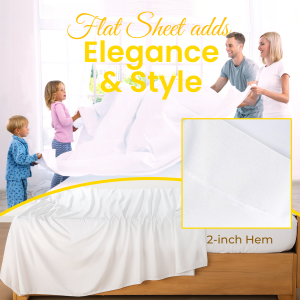 Premium Brushed Microfiber Fitted Sheet by FreeStand Threads+