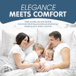 5 PLE-KNG-001-WHT (Teery Pillow Encasement)
