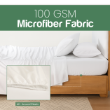 6 LIN-SSK-007-WHT(100 GSM Microfiber Fabric) set