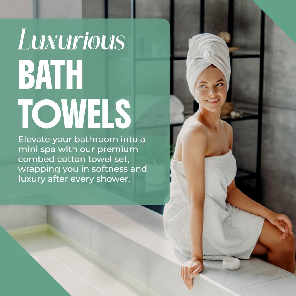 Home 2 600 GSM Premium Bath Towels by Threads+ (27 X 54 Inches)