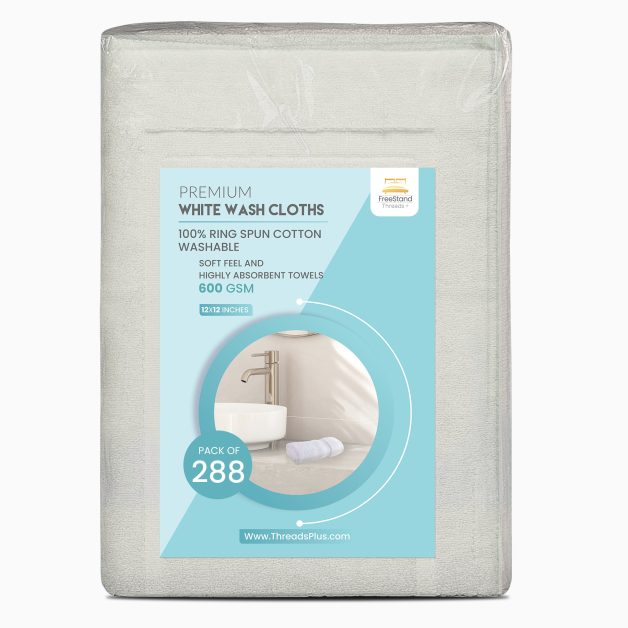 Pack Wash Cloth White 288 Pack Wash Cloth White 288